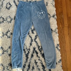 mighty fine fuzzy pj pants